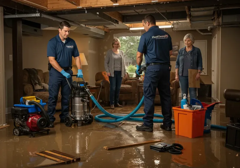 Basement Water Extraction and Removal Techniques process in Cherry Hill, VA